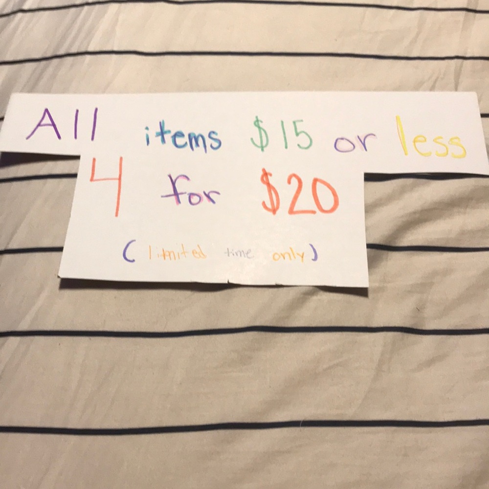 ❗️❗️closet clean out ❗️❗️